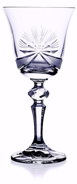 Bohemia Crystal Brúsené poháre na víno Laura 1S116/17002/170ml (set po 6 ks)