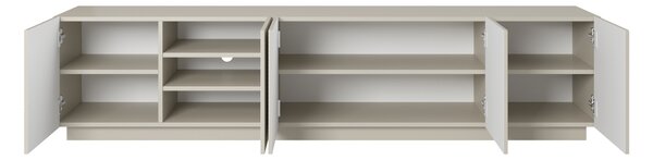 TV stolík Asha 200 cm na sokli - kašmírová
