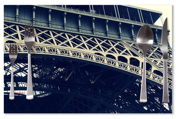 Sablio Prestieranie Eiffel Tower: 40x30cm
