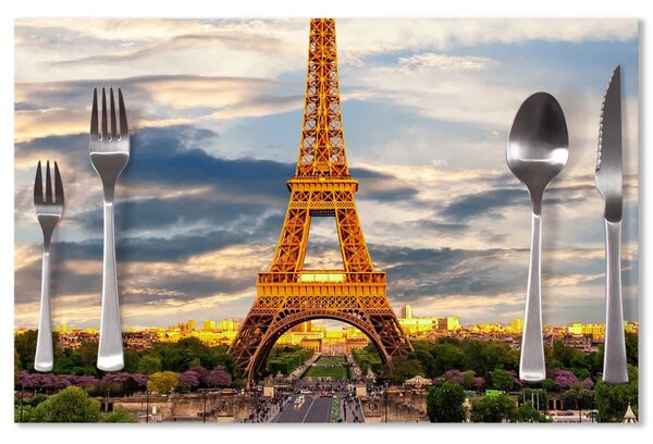 Sablio Prestieranie Eiffel Tower 3: 40x30cm