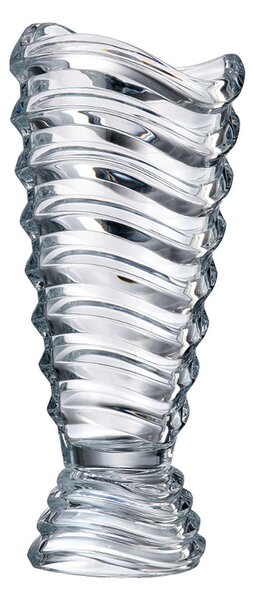 Bohemia Crystal váza na nôžke Wave 415mm