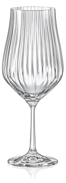 Bohemia Crystal Poháre na biele víno Tulipa Optic 550ml (set po 6ks)