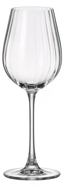 Bohemia Crystal Poháre na biele víno Columba Optic 400ml (set po 6ks)