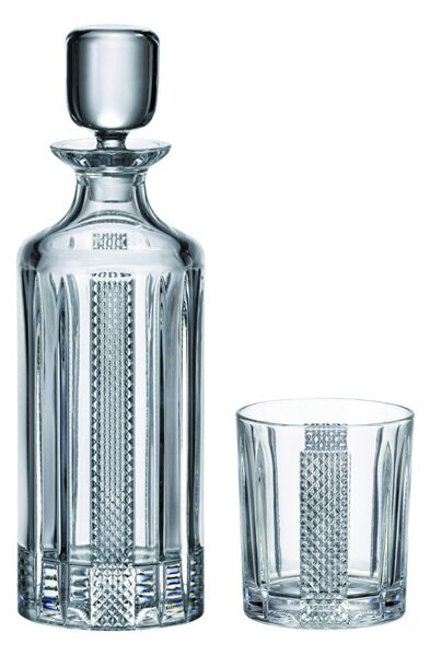 Bohemia Crystal Whisky set Choker 6+1