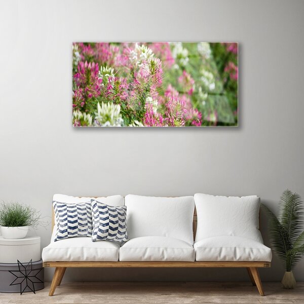 Skleneny obraz Poľné kvety lúka príroda 100x50 cm 2 Prívesky