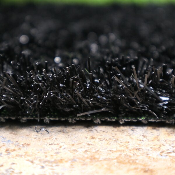 Europe Grass , Umelá tráva PartyGrass Black, vyrezať kruh, šíře 4m, čierna