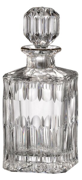 Bohemia Crystal ručne brúsená karafa na whisky Daisy Line Gold 800ml