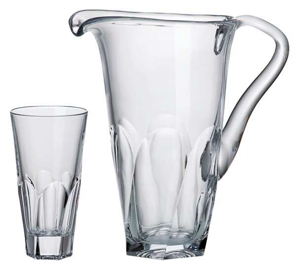 Bohemia Crystal nealko set Apollo (1 džbán + 6 pohárov na nealko)