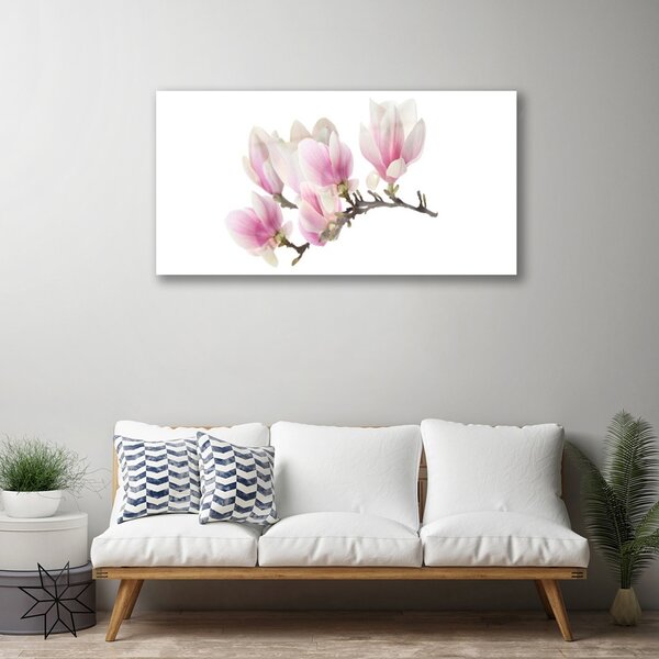 Skleneny obraz Kvety rastlina príroda 100x50 cm 2 Prívesky