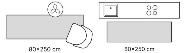 Modrý behúň 80x240 cm Jehanne – Villeroy&Boch