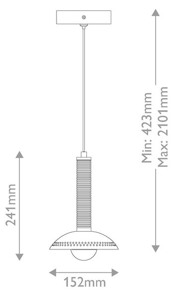 Elstead LED závesné svietidlo Arden, matná čierna, Ø 15 cm, kovová, stmievateľné, Čierna, Obývacia izba / jedáleň, Hliník, Moderný, Závesné svietidlo