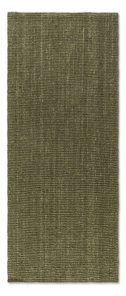 Khaki jutový behúň 80x200 cm Bouclé – Hanse Home