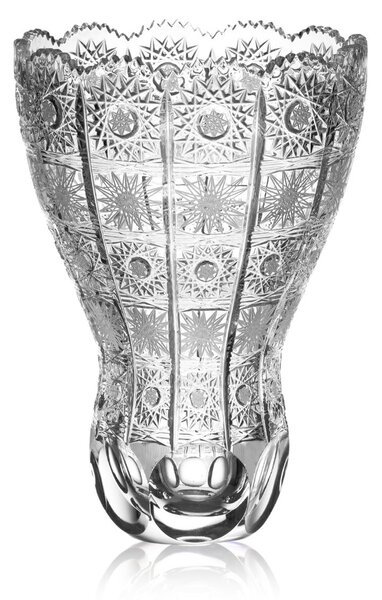 Bohemia Crystal Ručne vyrábaná a ručne brúsená váza 305mm