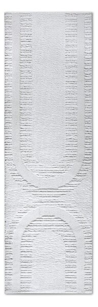 Krémovobiely behúň 80x240 cm Bartoux Cream White – Elle Decoration