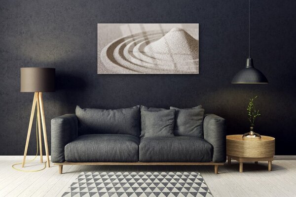 Skleneny obraz Piesok umenie 100x50 cm 2 Prívesky