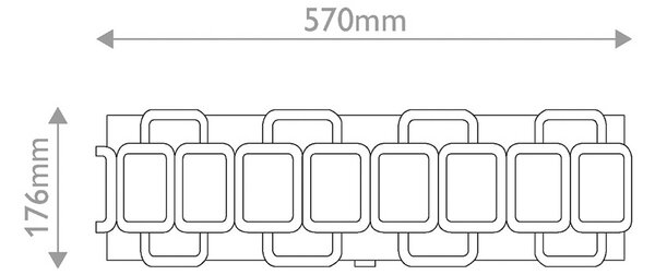 HINKLEY Stropné svietidlo Sabina, čierne, Ø 57 cm, kov/textil, 4 x E27, Čierna, Obývacia izba / jedáleň, kov, Moderný, Závesné svietidlo