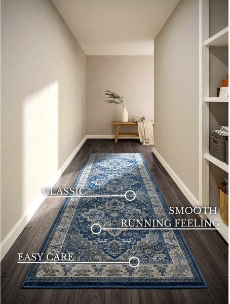 Modrý behúň 80x240 cm Jehanne – Villeroy&Boch