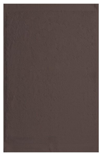 The One Towelling® Malý uterák Organic 30x50 - Šedohnedá | 30 x 50 cm