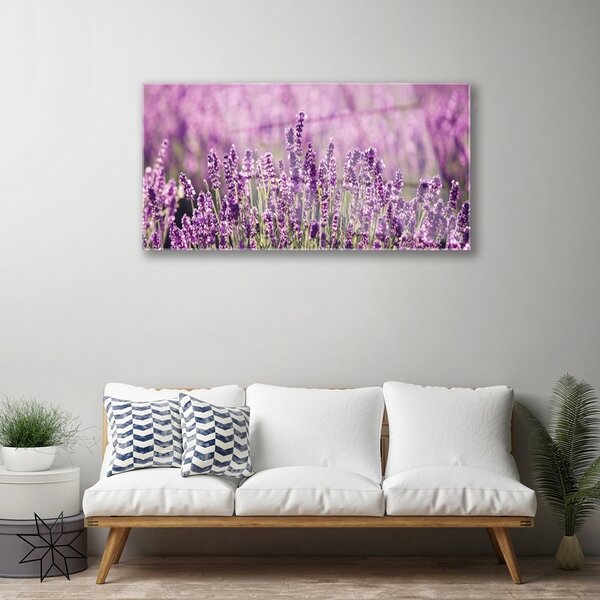 Skleneny obraz Kvety rastlina príroda 100x50 cm 2 Prívesky