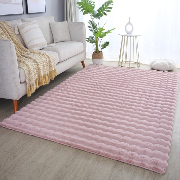 Svetloružový prateľný behúň 80x250 cm Ambiance – Ayyildiz Carpets