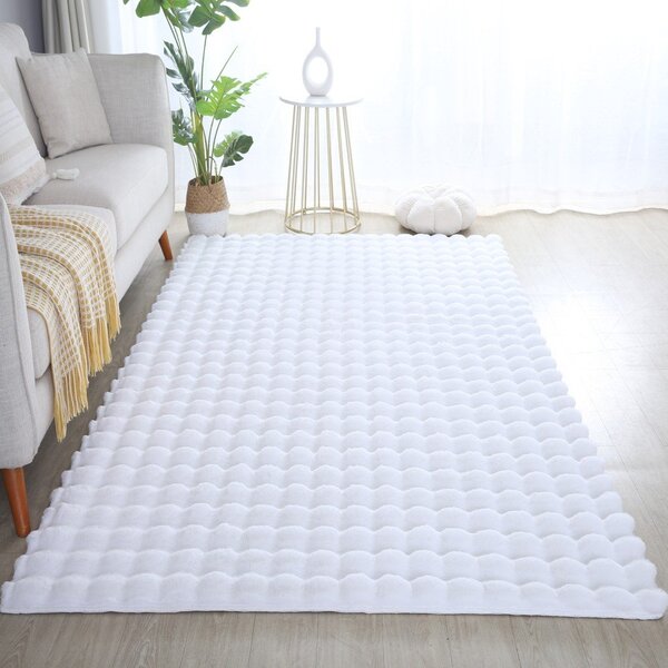 Biely prateľný behúň 80x250 cm Ambiance – Ayyildiz Carpets