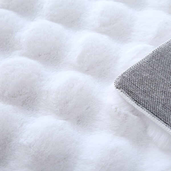 Biely prateľný behúň 80x250 cm Ambiance – Ayyildiz Carpets