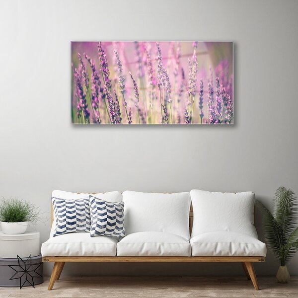Skleneny obraz Kvety rastlina príroda 100x50 cm 2 Prívesky