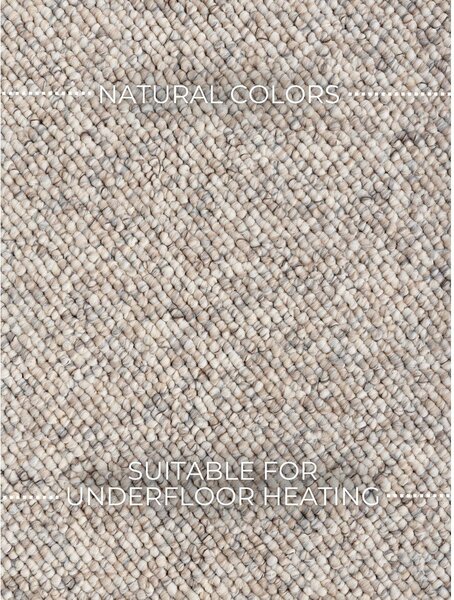 Sivokrémový prateľný behúň 80x240 cm Rocco Dark Cream – Elle Decoration
