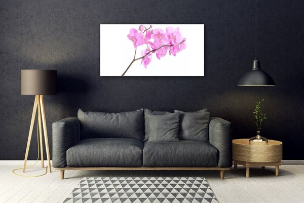 Skleneny obraz Kvety rastlina príroda 100x50 cm 2 Prívesky