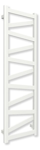 DK Terma Vipera 1230x400 vodný/elektrický radiátor White Matt ZS