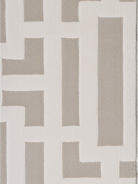 Sivo-krémový behúň 80x240 cm Perles Onyx – Elle Decoration