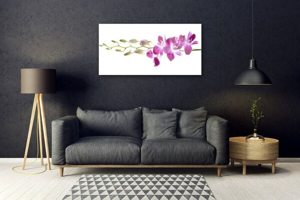 Obraz na skle Kvety rastlina príroda 100x50 cm 2 Prívesky