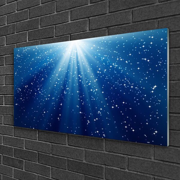 Obraz na skle Abstrakcia umenie 100x50 cm 2 Prívesky
