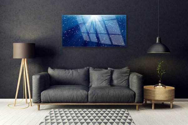 Obraz na skle Abstrakcia umenie 100x50 cm 2 Prívesky