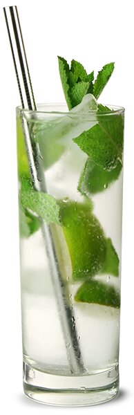 Bar@drinkstuff 47 Ronin nerezové slamky 21,5cm / 8.5inch Množstvo: 1 ks