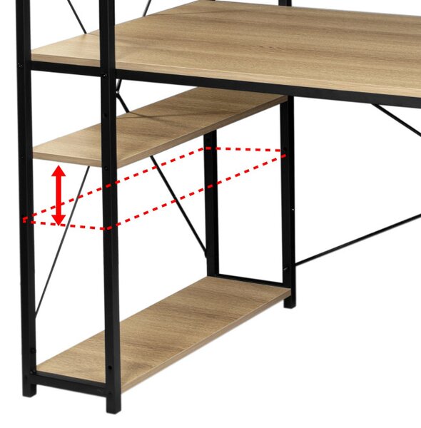 Kancelársky stôl TROSA Modern Oak