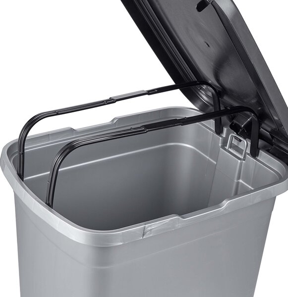 Plastový nášlapný kôš na odpadky KEEEPER 25l