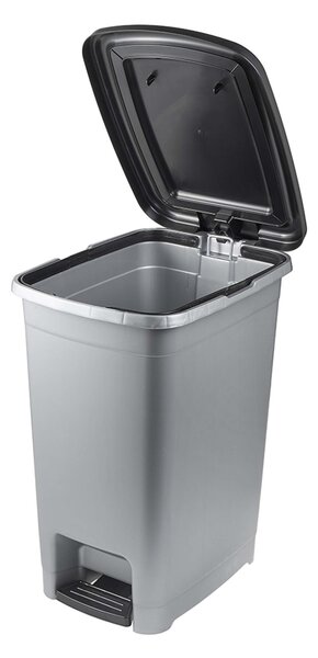 Plastový nášlapný kôš na odpadky KEEEPER 40l
