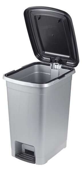 Plastový nášlapný kôš na odpadky KEEEPER 25l