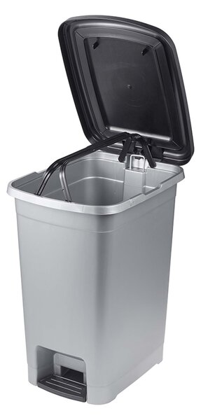 Plastový nášlapný kôš na odpadky KEEEPER 25l