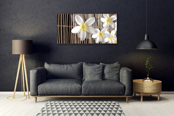 Obraz na skle Kvety rastlina príroda 100x50 cm 2 Prívesky
