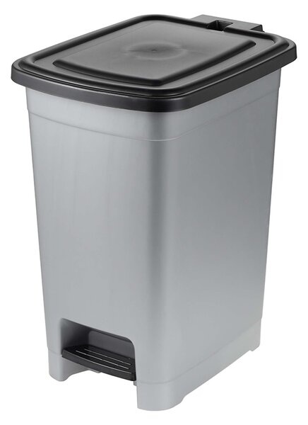 Plastový nášlapný kôš na odpadky KEEEPER 25l
