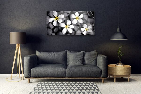 Obraz na skle Kvety rastlina príroda 100x50 cm 2 Prívesky
