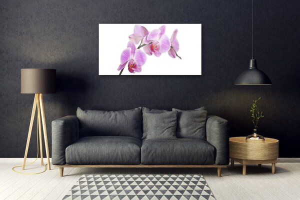 Obraz na skle Kvety rastlina príroda 100x50 cm 2 Prívesky