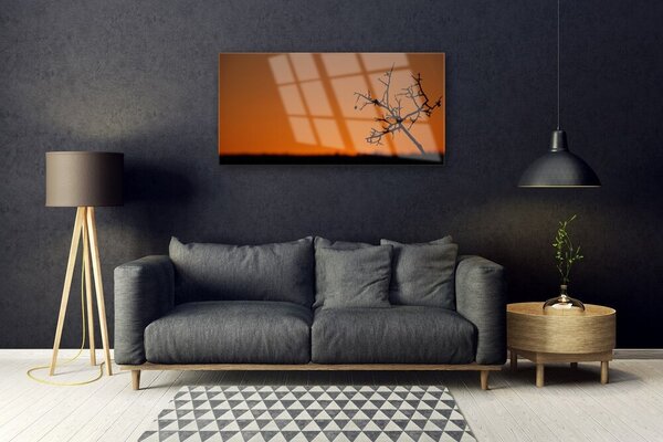 Obraz na skle Strom umenie 100x50 cm 2 Prívesky