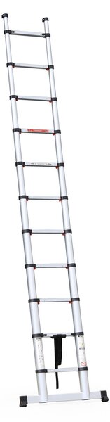 Teleskopický hliníkový rebrík PROFI, 3,2 m, 11 priečok