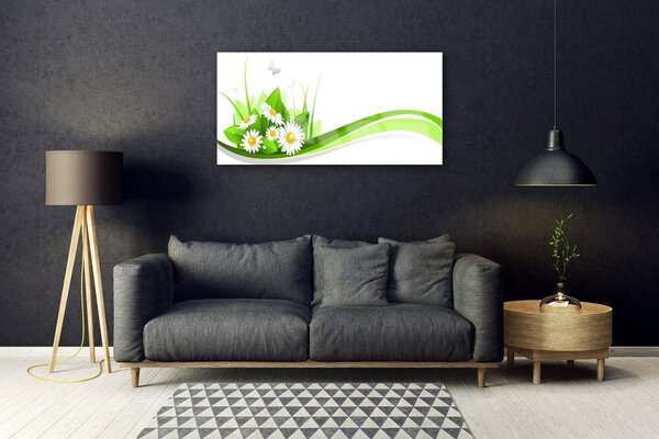 Obraz na skle Abstrakcia umenie 100x50 cm 2 Prívesky