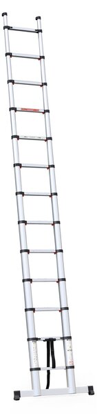 Teleskopický hliníkový rebrík PROFI, 3,8 m, 13 priečok