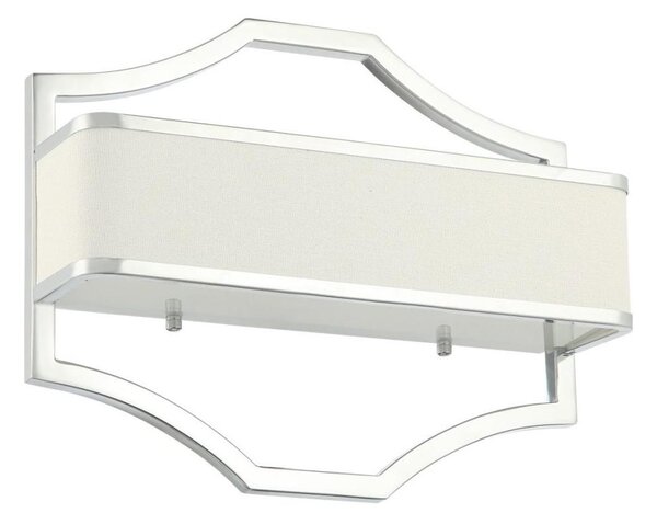 Open Design OR84504 - Nástenné svietidlo GERDO 2xE14/12W/230V lesklý chróm/biela