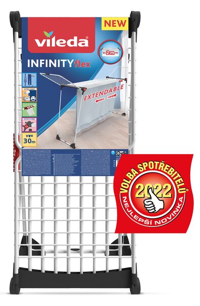 Vileda Sušiak na bielizeň Infinity FLEX, 30 m